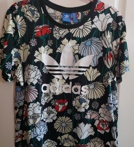 Adidas floral tshirt SOLD